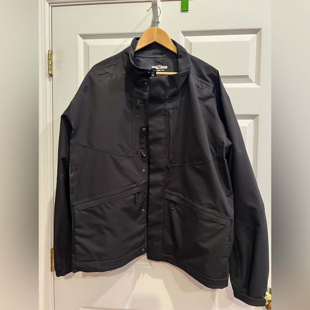 NWOT Flying Cross DUTYGUARD ST (Storm Technology) Black JACKET